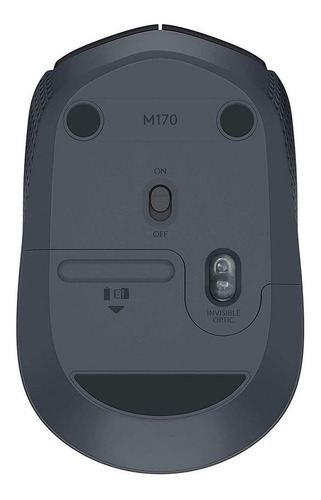 Mouse inalámbrico Logitech M170 negro