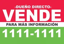 Comprar Cartel Cartón Plast, Inmobiliaria 66x50cm - Leo Publicidad