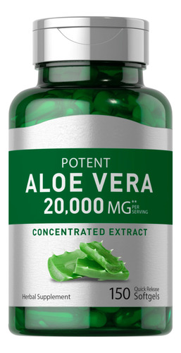 Aloe Vera Concentrado 150 Softg