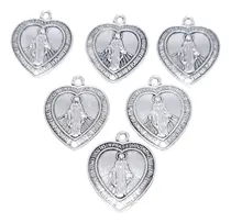 Comprar Pack 50 Dijes Virgen Milagrosa Collar Insumos Bijou Souvenir