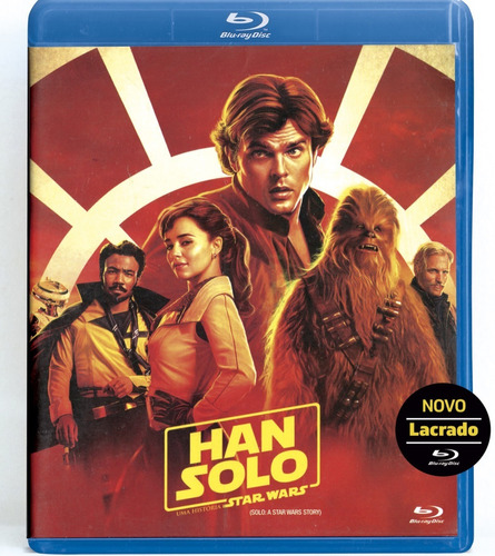 Blu-ray Han Solo Uma História Star Wars - Original Lacrado