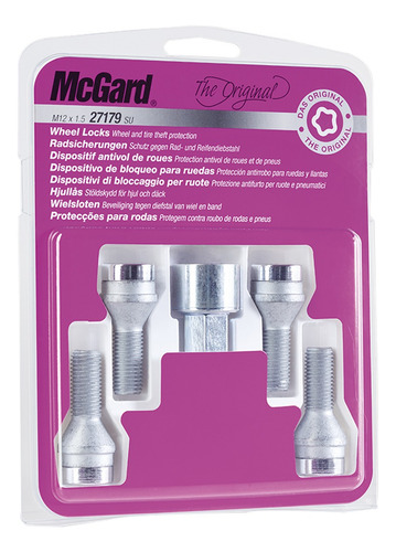 Kit Trava Antifurto Porca Parafuso Roda Mcgard Fiat Argo