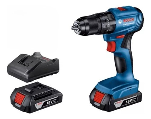 Taladro Percutor Gsb 185-li 18v + Batería Gba 18v 2ah + Carg
