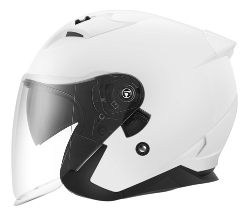 Casco Abierto Para Motocicleta, Yema Ym-637 Aprobado Por Dot