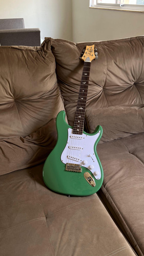 Prs Se Silver Sky! 6.6kpix. Fender Gibson Sgt Charvel Destro Azul-aço Wood (Usado)