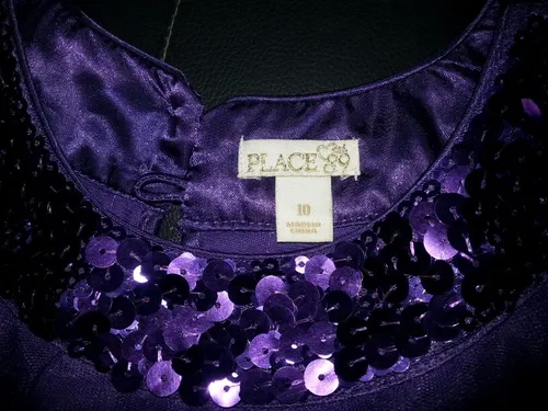 Vestido Para Nina Talla 10. (Usado)