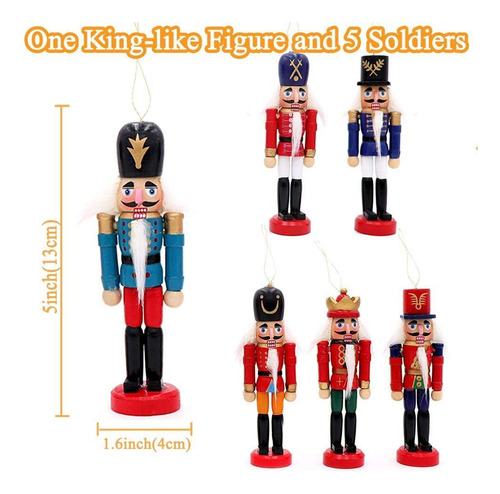 Presente De Personagem De Quebra-nozes De Natal Decoração Pa