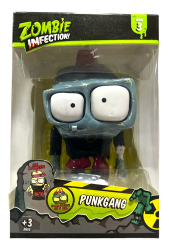 Muñeco Punkgang Zombie Infection Monstruo Con Movimiento ++