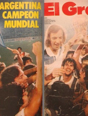 El Grafico 3127 Argentina Campeon 79 Mundial  Gran Poster