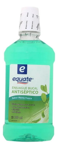 3 Pza Enjuague Bucal Equate Antiséptico Sabor Menta Fresca 5
