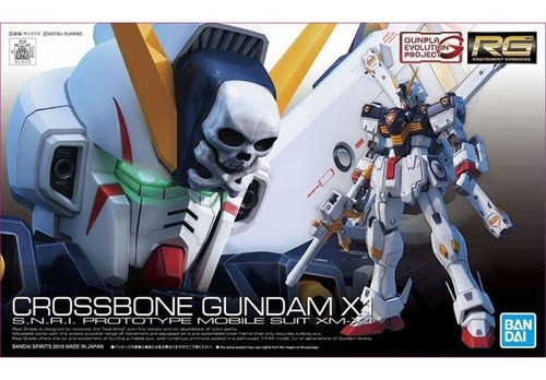 Bandai Japan Anime Gunpla Rg 31 1/144 Crossbone Gundan X1 Ro