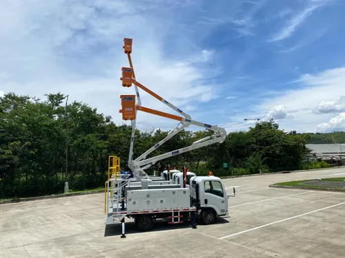 Grua Tipo Canasta Aislada