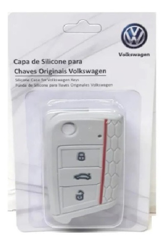 Capa Silicone Gelo Chave Canivete Vw Golf Polo Nivus Up!