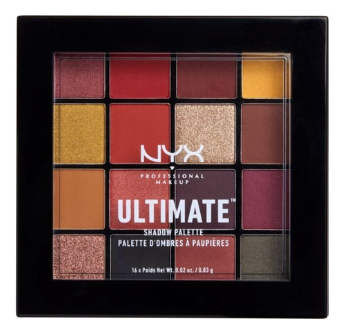 Paleta Ultimate Shadow Palette Phoenix Nyx 0.83g