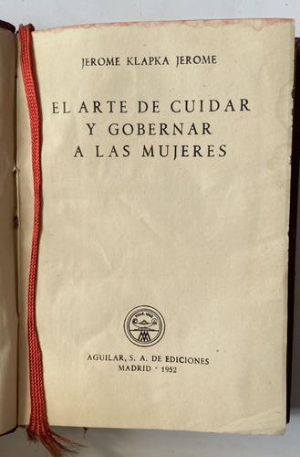 El Arte De Cuidar Y Gobernar A Las Mujeres /j. Klapka  B2