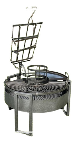 Fogonero Asador Movil Parrillero Grande Hierro Bali 80cm 