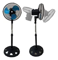 Comprar Ventilador 10 Pulgadas De Pie Aspas Metálicas Rojo Coolver Cantidad De Aspas 3 Estructura Negro Aspas Metal Diámetro 26 Cm Frecuencia 60 Hz Material De Las Aspas Metal