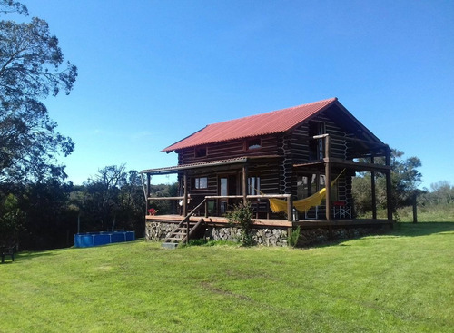 Cabaña De Troncos A La Venta En Villa Serrana || Atalaya 2 Dorm