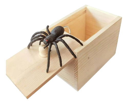 Caja De Juguetes April Fool's Spider: Divertido Regalo De Br