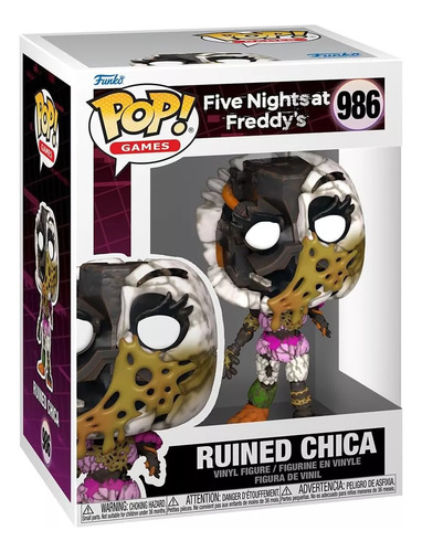 Funko Pop! Games Five Nights At Freddy's Ruined Chica #986