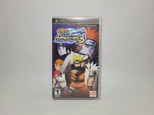 Naruto Shippuden Ultimate Ninja Heroes 3 - Psp - Americano (Usado)