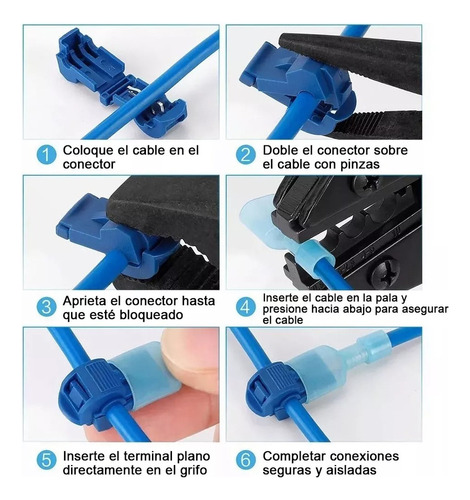 . Conectores T-tap Terminales Cables Terminales De Cables