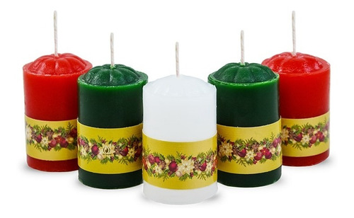 Pack X12 Veloncitos Navideños 5.5 Cm - Pacha Kuyuy
