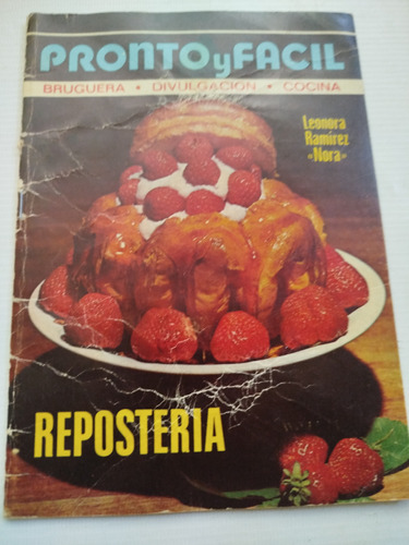 Revista Pronto Y Fácil Bruguera Antigua Cocina Año 1977