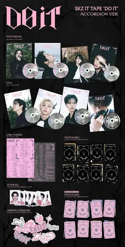Stray Kids Do It Skz It Tape Acordeão [han Ver.] Álbum De