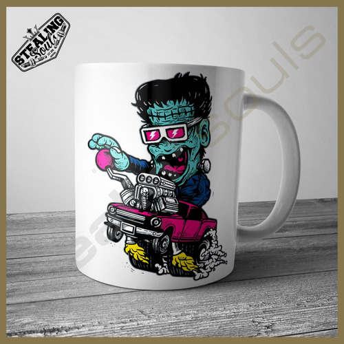 Taza | Hot Rat / Rod #535 | Mooneyes / Rat Fink / Clay Smith