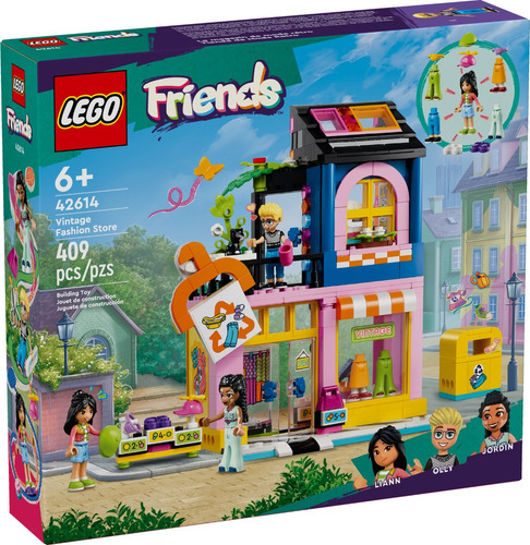 Setlego Friends 42614 Tienda De Moda Retro 409 Pz