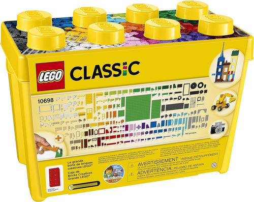 Lego 10698 Classic Cx Plástica Creativa 790p Educativo