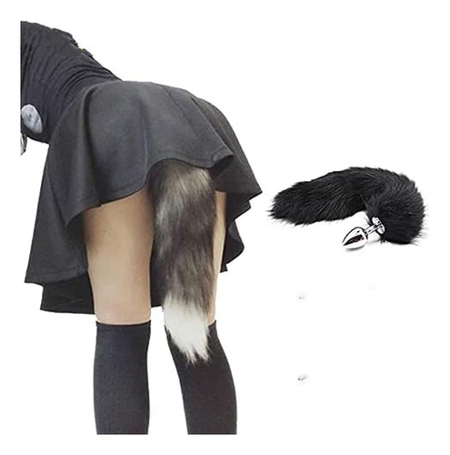 Butt Plug Fox Tail Cosplay Anal Plug Anal Butt Plug Adult...
