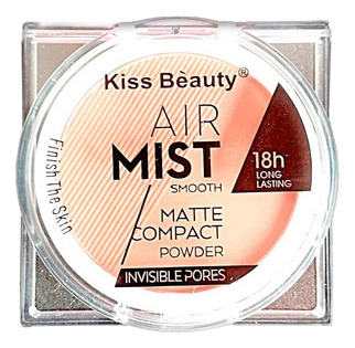 Polvo Compacto Air Mist Matte De Kiss Beauty 8g