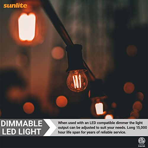 Bombilla Led G16 Sunlite Filamento 3 W (25 W), 250 Lm, Regul