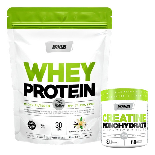 Star Nutrition Eco Power Pack Whey Protein Y Creatina