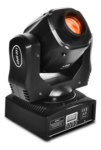 Focos Led 60w Com 8 Cores E Gobos For Festas E Eventos