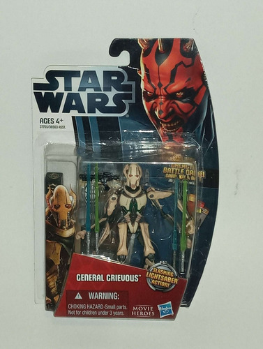 Trilogía Grievous, Saga Legends, Clone Wars, Movie Heroes (Usado)