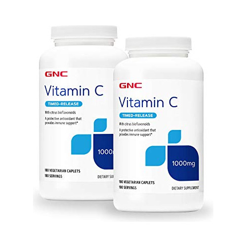 Gnc Vitamina C 1000 Con Bioflavonoides Y Caderas Rose Rtmux