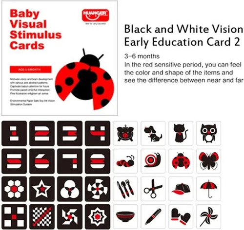 Tarjeta De Juguete Montessori Toys Para Recién Nacidos En Bl