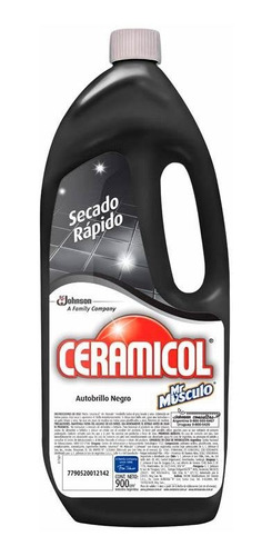 Pack X 3 Unid. Autobrillo  Negro 800 Ml Ceramicol Ceras P/p