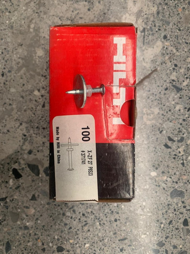 Herramienta Hilti X-zf27p8523 Caja 100 Piezas