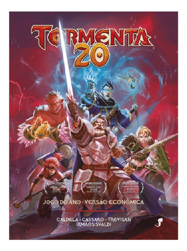 Tormenta 20 Edição Jogo Do Ano (versão Econômica), De Guilherme Dei Svaldi, Jm Trevisan, Leonel Caldela, Marcelo Cassaro, Rafael Dei Svaldi.. Editora Jambo Em Português