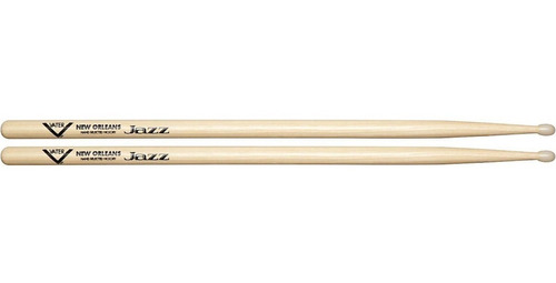 Vater Hickory New Orleans Jazz Palillos Con Punta De Nylon