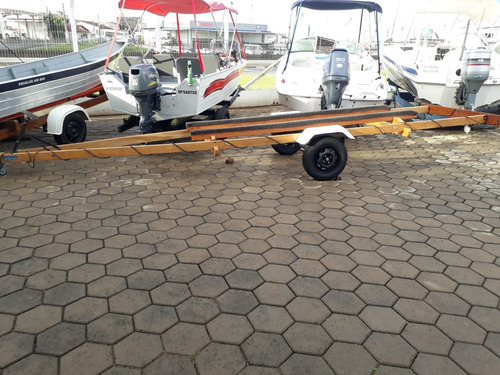 Carreta Para Barco De Aluminio 5 E 6 Metros Rodoviaria