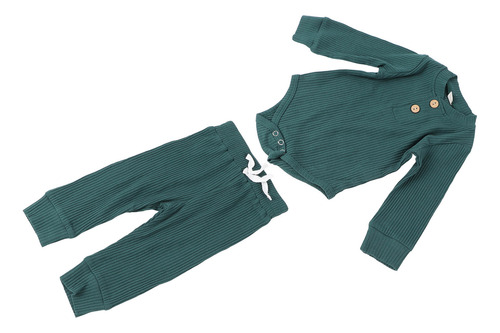 Conjunto De Mono Y Pantalones Para Bebé Trajes Cómodos De A