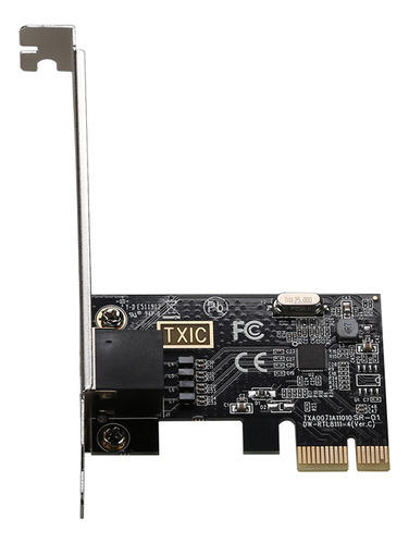 Placa Adaptadora De Rede Pci Express Conversor De 1 Porta