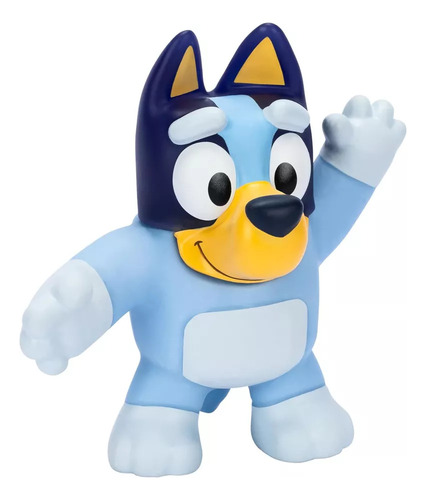 Juguete Elástico De Bluey | Figura De Bluey Con Relleno Blan