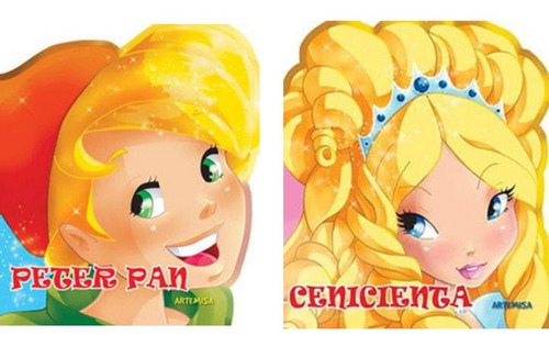 Pack Peter Pan + Cenicienta - Col. Sonrisas - Artemisa