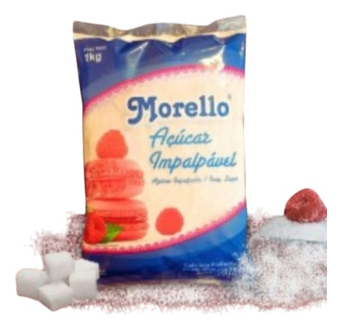 Açúcar Impalpável Extra Fino 1kg - Morello